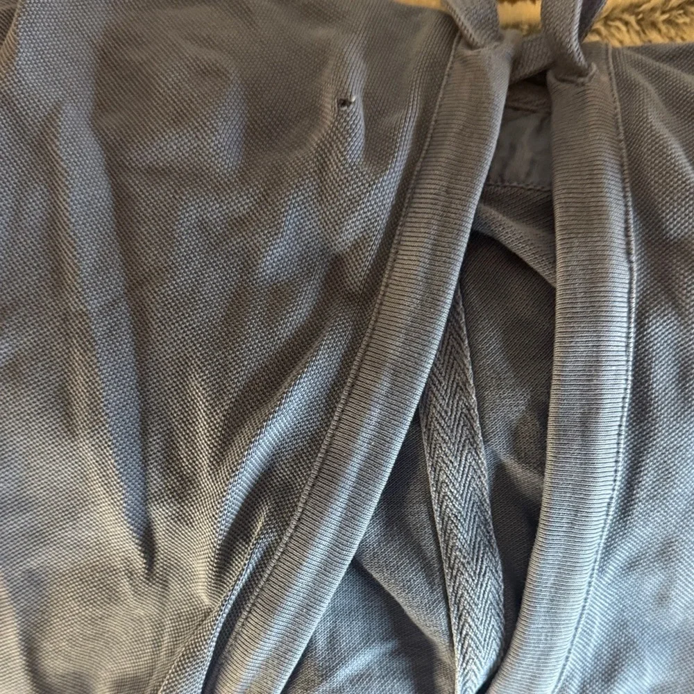 Polo by Ralph Lauren Light Blue Henley Sweatshirt Hoodie